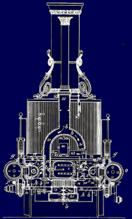 Ross Winans 1837 Design "Coal Crab" Front View